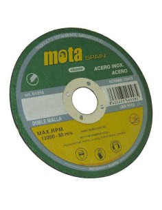 Disco corte acero inox ø115 x 1,0 x 22,23 mm