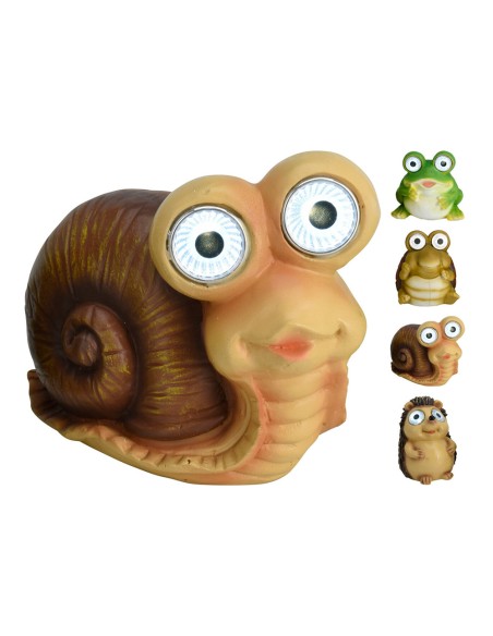 Figura luz solar animal 11 cm modelos surtidos