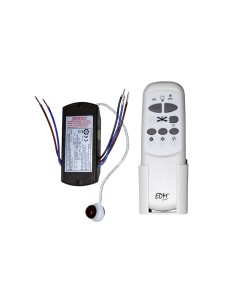 Mando a distancia + receptor universal para ventilador de techo