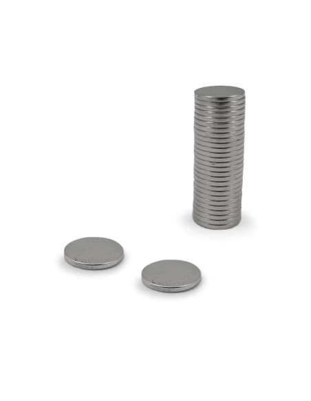Imán de neodimio ø10 x 1 mm