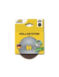 Cinta de persiana marrón 14 mm x 6 m