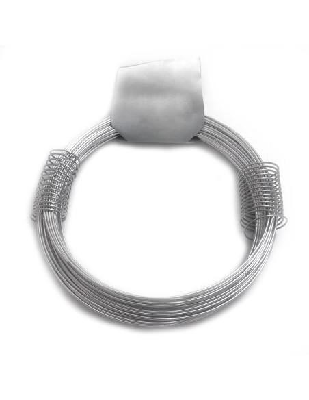 Alambre zincado n° 2, 160 gr, calibre 0,70 mm x 40 m