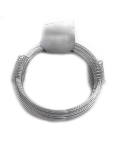 Alambre zincado n° 6, 180 gr, calibre 1,10 mm x 25 m