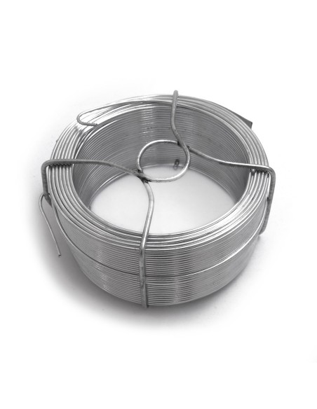 Alambre zincado n° 2, 300 gr, calibre 0,70 mm x 100 m