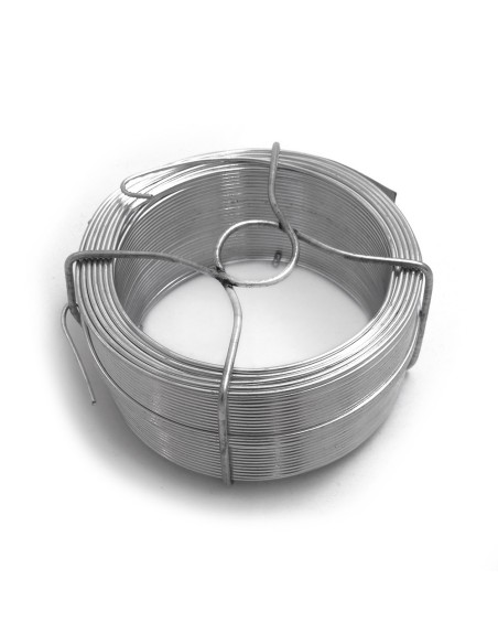 Alambre zincado n° 4, 250 gr, calibre 0,90 mm x 50 m