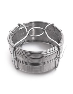 Alambre acero inoxidable n° 3, 200 gr, calibre 0,80 mm x 50 m