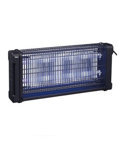 Mata insectos profesional eléctrico 2x10w 80m 43,7x10x26,5cm 340° color negro edm