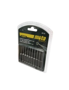 Juego puntas torx tamper x 50mm 10 unid. btj2 mota