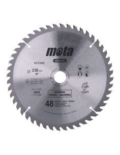 Sierra circular widia ø230 mm 48 dientes