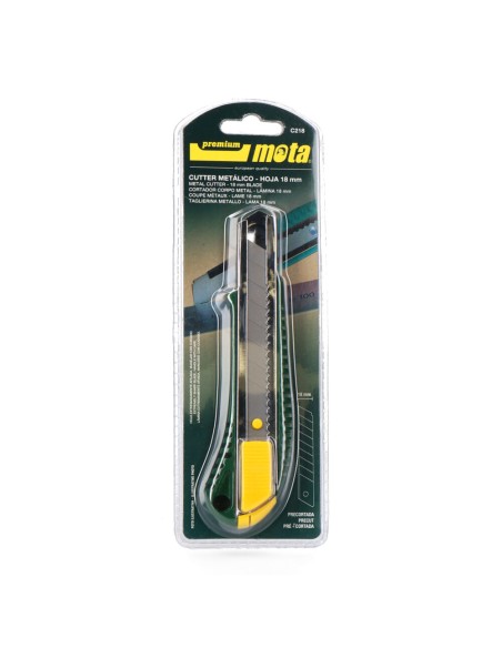 Cúter de metal hoja de 18 mm