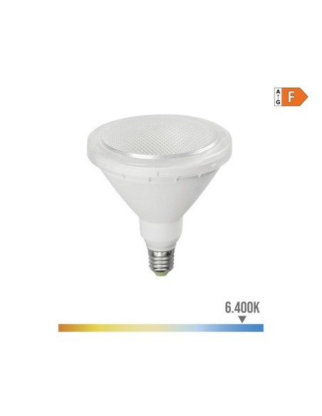 Bombilla par38 led e27 15w 1510lm 6400k luz fria ip64 ø12x13,8cm