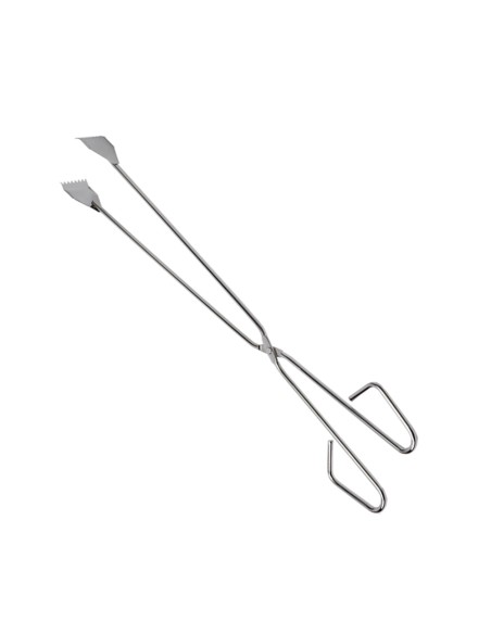 Pinzas para barbacoa de acero inoxidable 55cm