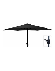 Parasol ø300 cm altura maxima 248 cm color: gris antracita