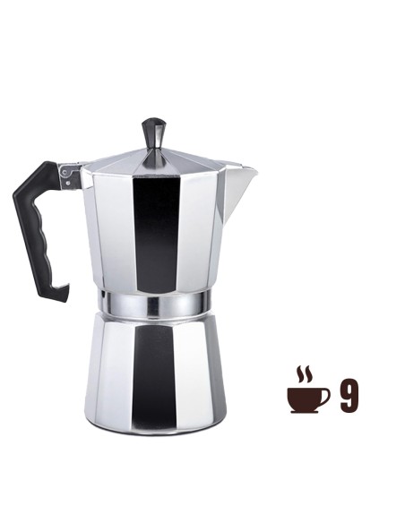 Cafetera de aluminio 9 tazas