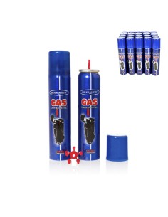 Cartucho de recarga de gas para encendedores 90ml silver match