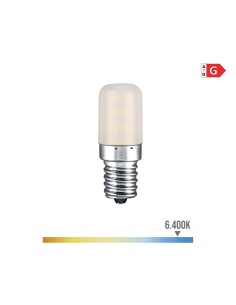 Bombilla pebetero tubular led e14 3 w 250 lm 6400 k luz fria ø1,8 x 5,2 cm