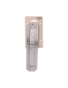 Placa de cartas para puerta de acero inoxidable 21,5 x 5 cm