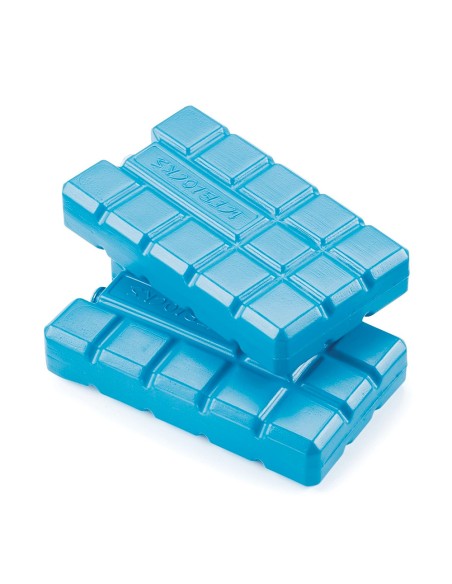 Pack de 2 acumuladores de frio para neveras portatiles 200cl 15x8x2cm colores surtidos