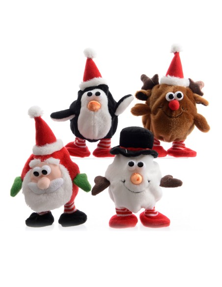 Muñeco con funcion repetir 13x10x16cm modelos surtidos