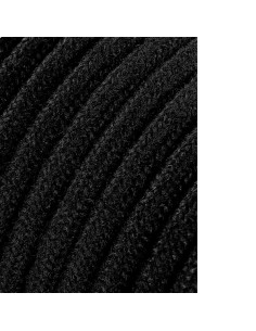 Carrete cable cordón tubular h03vv-f 2 x 0,75 mm negro, 5 m