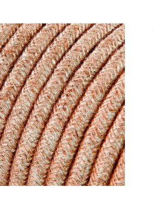 Carrete cable cordón tubular h03vv-f 2 x 0,75 mm lino, 5 m
