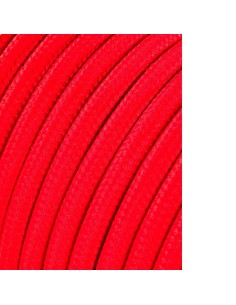 Carrete cable cordón tubular h03vv-f 2 x 0,75 mm rojo, 5 m