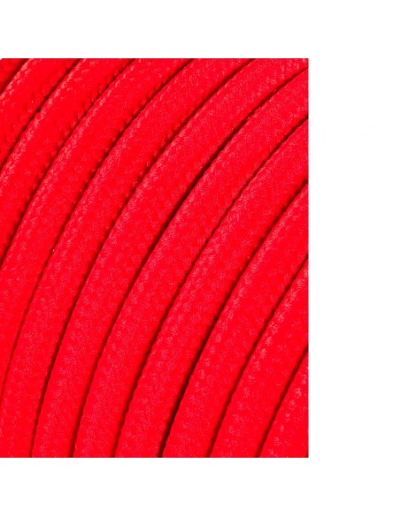 Carrete cable cordón tubular h03vv-f 2 x 0,75 mm rojo, 5 m