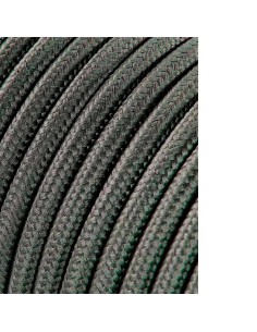 Carrete cable cordón tubular h03vv-f 2 x 0,75 mm gris oscuro, 5 m