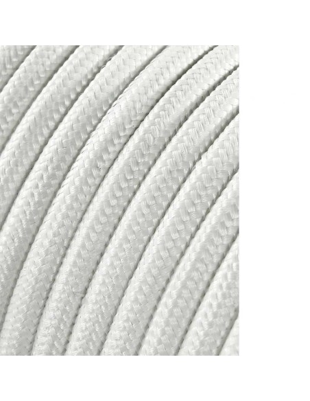 Carrete cable cordón tubular h03vv-f 2 x 0,75 mm blanco, 5 m