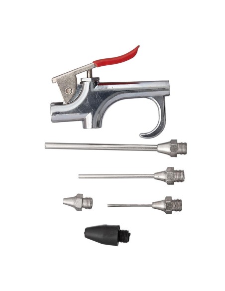 Pistola de aire con accesorios 5 piezas