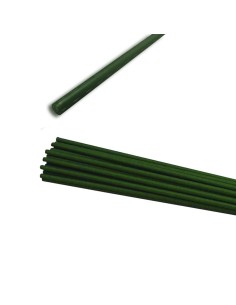 Tutor de plastico para plantas. color verde ø1,1x150cm
