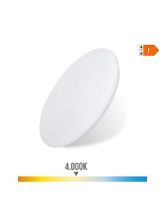 Aplique led circular de superficie 18 w 4000 k 1820 lm ø32,5 x 6,2 cm