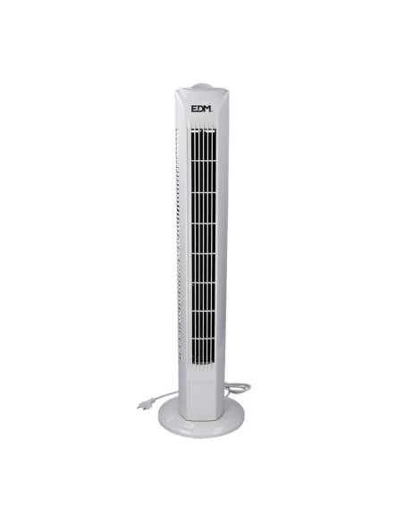 Ventilador de torre. potencia: 45 w 60db, blanco 21 x 78 cm