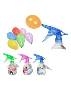 Sifon de globos de agua (50 globos) 17x7cm colores / modelos surtidos