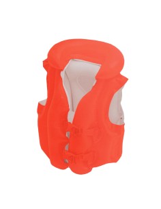 Salvavidas deluxe color naranja 50 x 47 cm