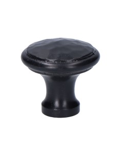 Pomo 32 mm hierro negro