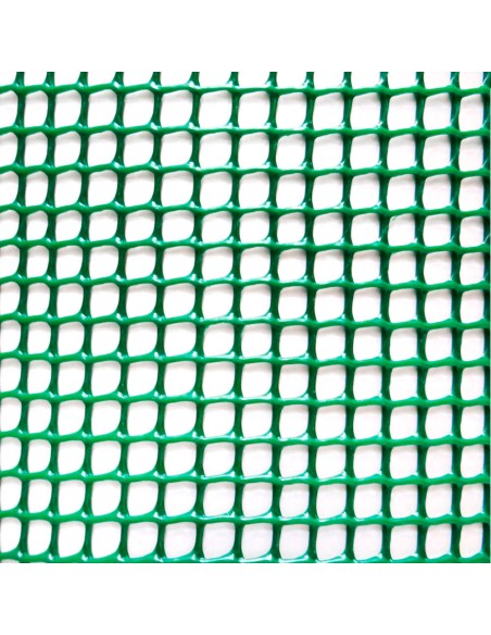 Rollo de malla ligera cadrinet color verde 1 x 5 m cuadro: 4,5 x 4,5 mm
