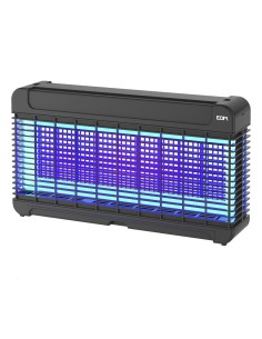 Mata insectos profesional electronico con led 13w 300m 47x10x26,3cm color negro edm