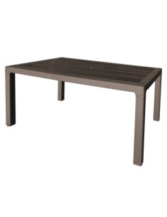 MESA JARD 150 90 72CM CHOCAL. RES GARDEN LIFE