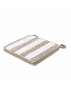 COJIN SILLA GALLETA 38 38 4CM BEI CON VELCRO JUINSA