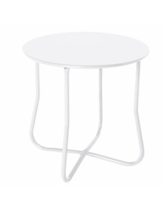 MESA JARD 45 45CM AU ILIAR LDK GARDEN ACERO BL LUNA 82788