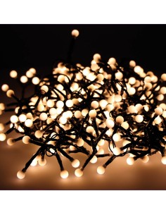 Guirnalda "cherry compact" 500 leds multifunción, exterior, luz cálida, 11 m