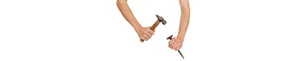 Macetas - Martillos - Cinceles - Formones - Limas